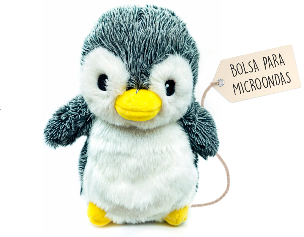 peluche termico pinguino